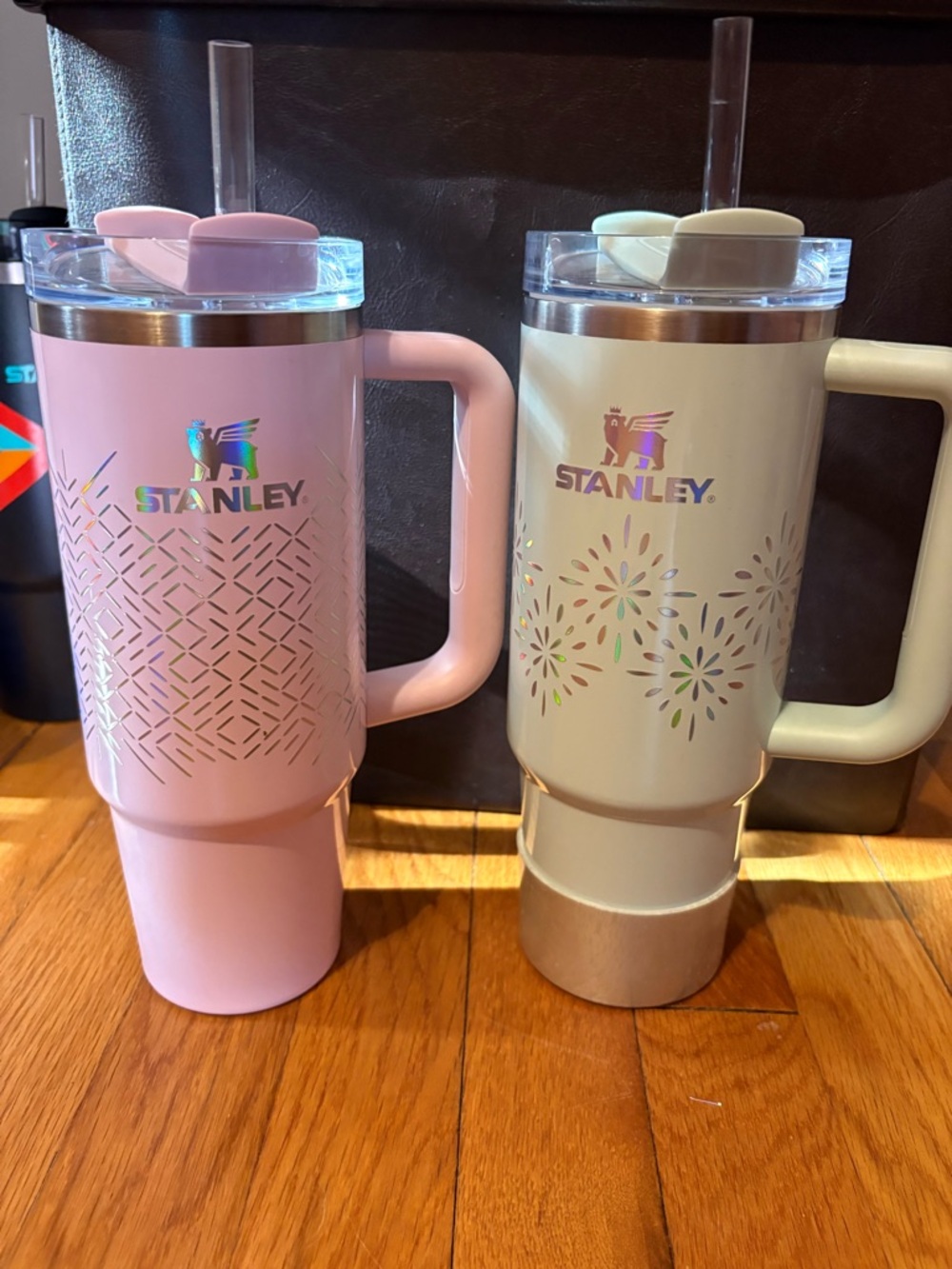 Stanley winter collection pink and mint 30oz